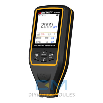 LCD Digital Thickness Gauge Car Coating Paint Film Depth Tester SW-6310A/B
