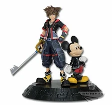Ichiban Kuji Kingdom Hearts Sora & Mickey Statue figure Japan NEW F/S A prize
