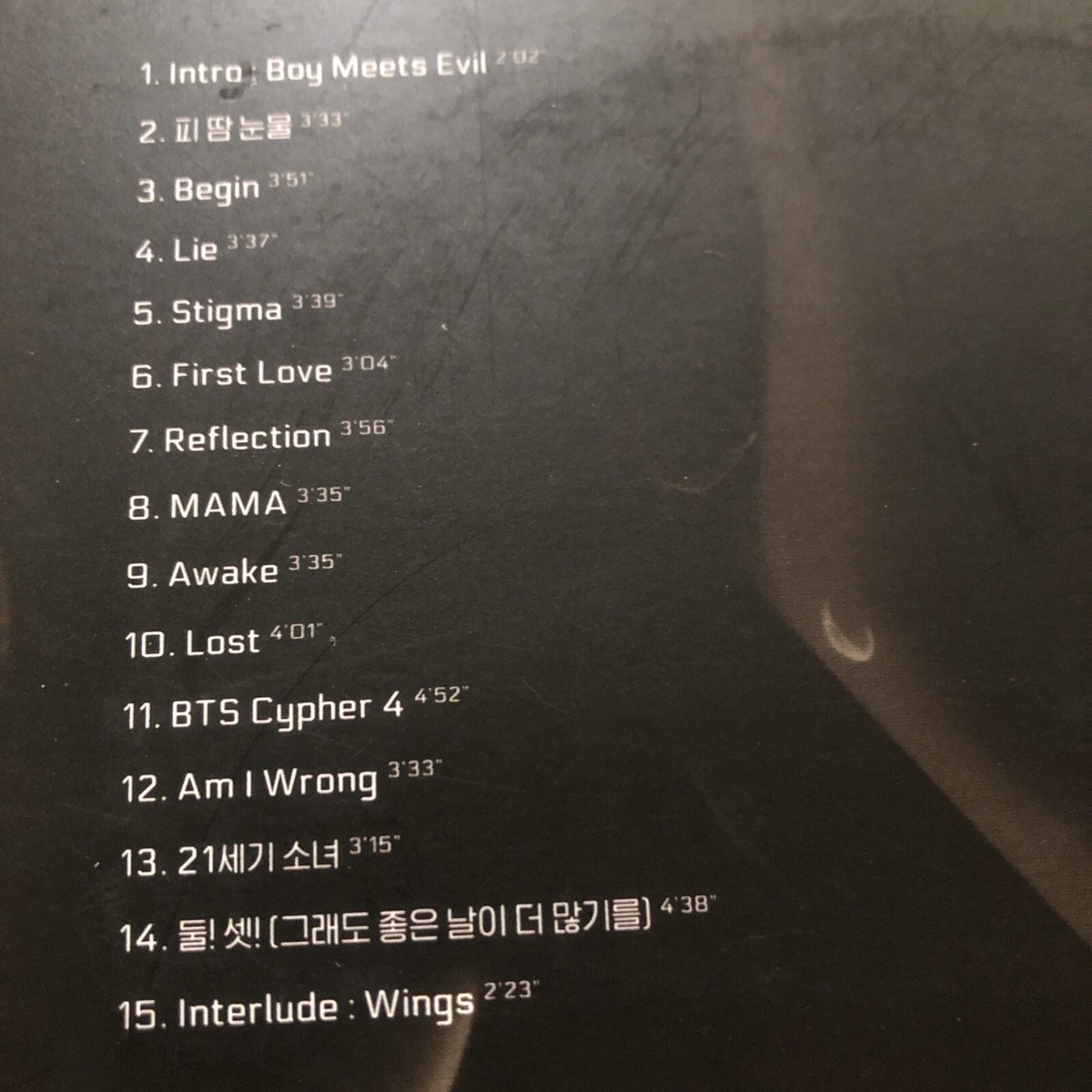BTS - Wings (Vol 2) Like New Condition, Never Used