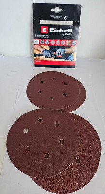 Einhell TC-PE 150 Schleifblatt-Set Ø 150mm, K40 /80 /120 Schleifpapier