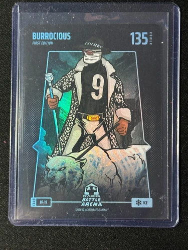 2024 Bo Jackson Battle Arena 1st Edition Burrocious Joe Burrow Ice Battlefoil