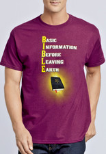 BIBLE - Christian / Religious / Inspirational 100 Cotton Men's T-Shirt