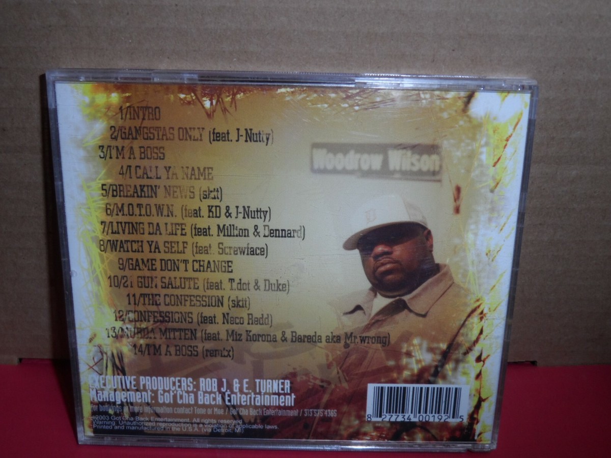 Big Herk - Guilty as Charged CD Rare DETROIT RAP OG Pressing | eBay