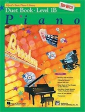 Alfred's Basic Piano Course: Top Hits Duet Book 1B