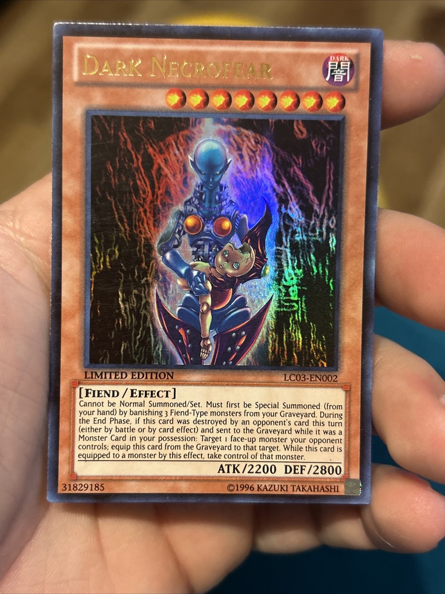 Yu-Gi-Oh! Dark Necrofear Karte – Legendary Collection 3, Ultra Rare, Unlimited Edition