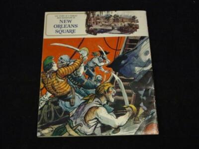 RARE 1968 Vintage PIRATES OF THE CARIBBEAN Ride Souvenir BOOK