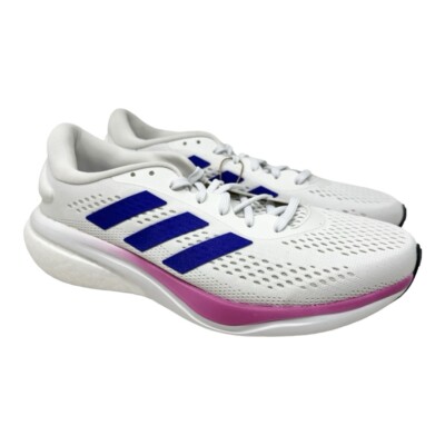Adidas Men s Supernova 2 HQ9939 White/Blue/Pink Size 8