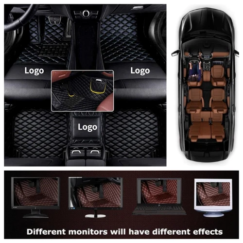 For Smart All Models Car Floor Mats Carpets Anti-Slip All Weather with Pocket - Imagen 21 de 37