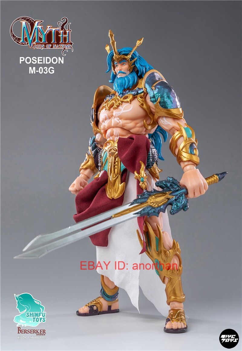 Shinfu Berserker Studios M-03G Myth Gods of Nations Poseidon 1/12