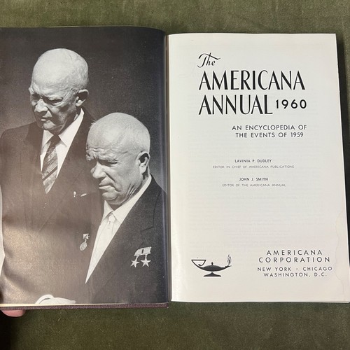 The Encyclopedia Americana Brown ANNUALS 1954 Thru 1965 (Missing 1959) - Picture 47 of 91