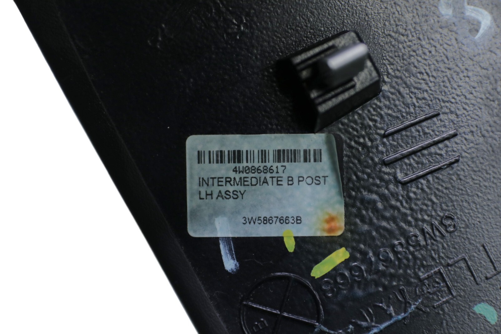 Bentley Flying Spur Front Left Leather B-Pillar Trim Panel 2013 - 2019 OEM