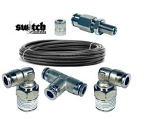 Air Ride Schrader Valve Fill Kit 15 Of 14 Airline With 38 Npt Bag Fittings