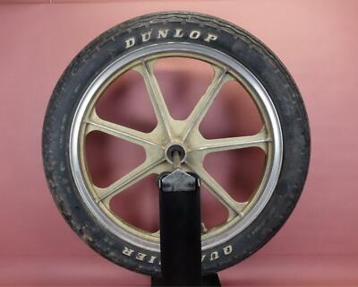 1981-1984 Kawasaki Spectre 550 KZ550 Front Wheel Rim Tire 100/90-19