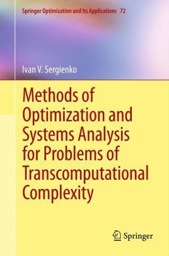 Springer Optimization and Its Applications Ser.: Methods of ...