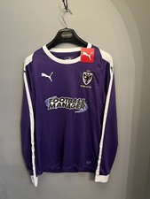 AFC Wimbledon 2019/20 Torwart Fußball Shirt Trikot Größe Small lila neu mit Etikett