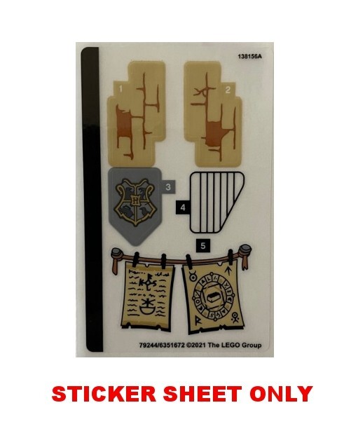 LEGO 76387 - Harry Potter - Hogwarts Fluffy Encounter - STICKER