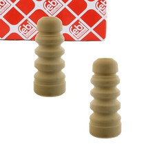 2x febi 28205 Anschlagpuffer Gummianschlag für HYUNDAI GETZ TB hinten 553261C000