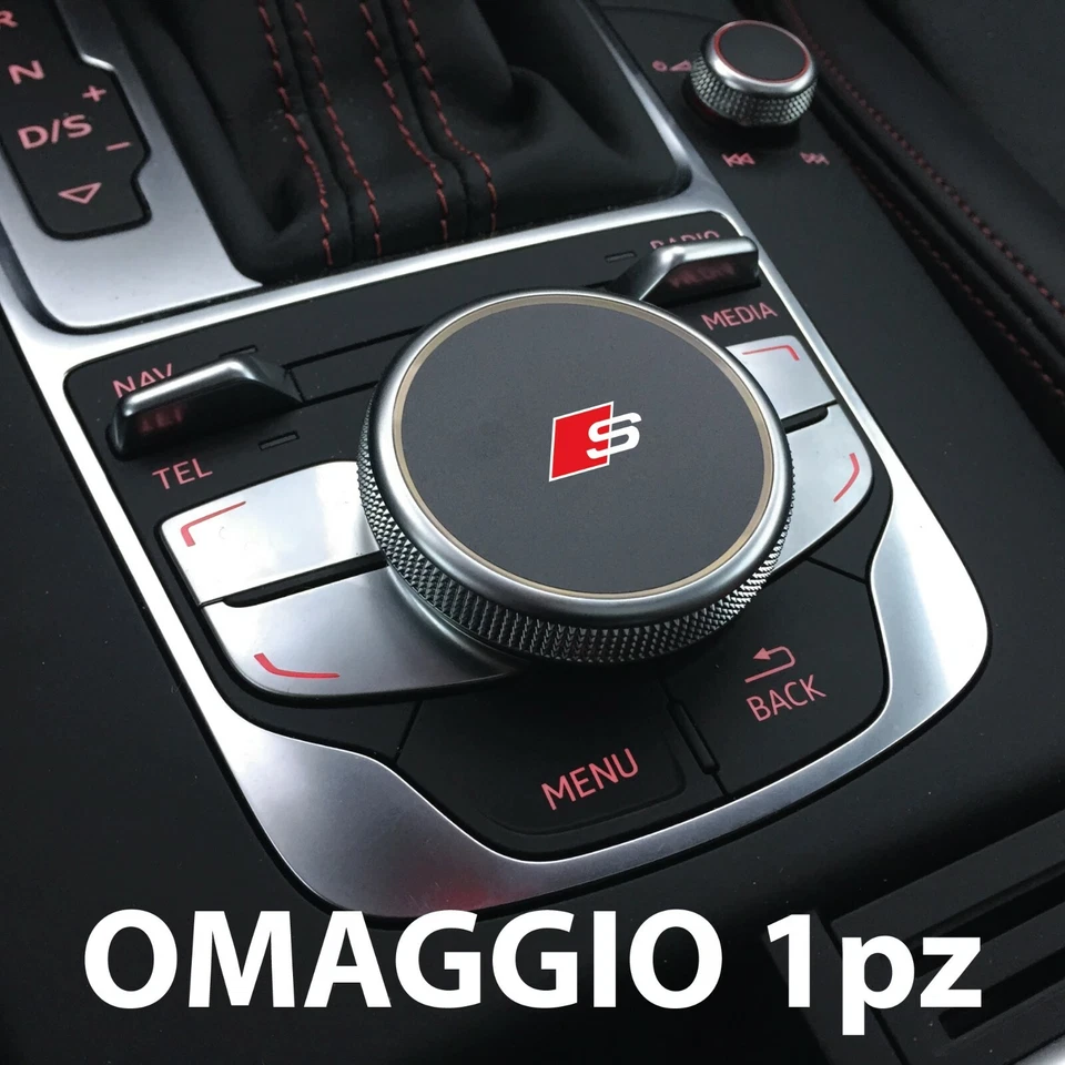 5 ADESIVO per CERCHI AUDI SPORT S LINE ruota lega A3 A4 A5 A6 TT Q3 Q5 S3 S-line - Immagine 2 di 4