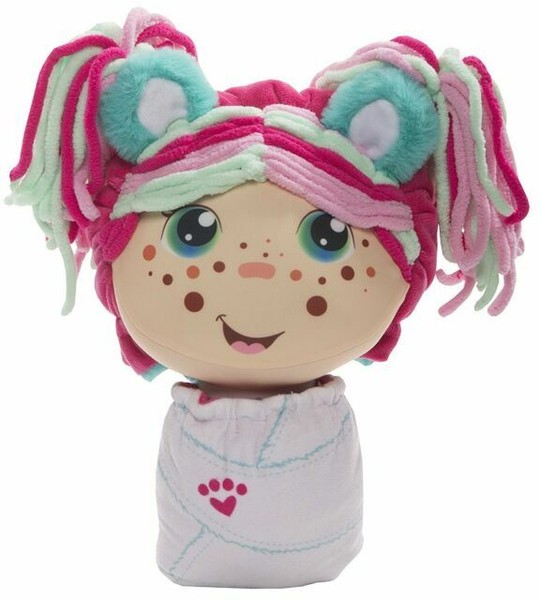 Flip Zee Girls Zuri Kitty Cat Sweet and Cuddly 2 in 1 Plush Doll for