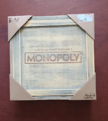 Monopoly Holzbox Limitierte Sonderausgabe Neu