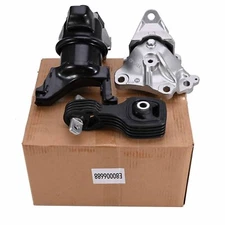 3x Engine Motor & Auto Transmission Mount Set for Honda Civic 1.8L 2014 2015 US