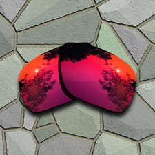 Violet Red Anti-Scratch Lenses Replacement For-Oakley Dispatch 1 Polarized