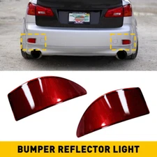 Pair Left+Right Rear Bumper Reflector Lamp Light For Lexus IS250 IS350 06-13 NEW