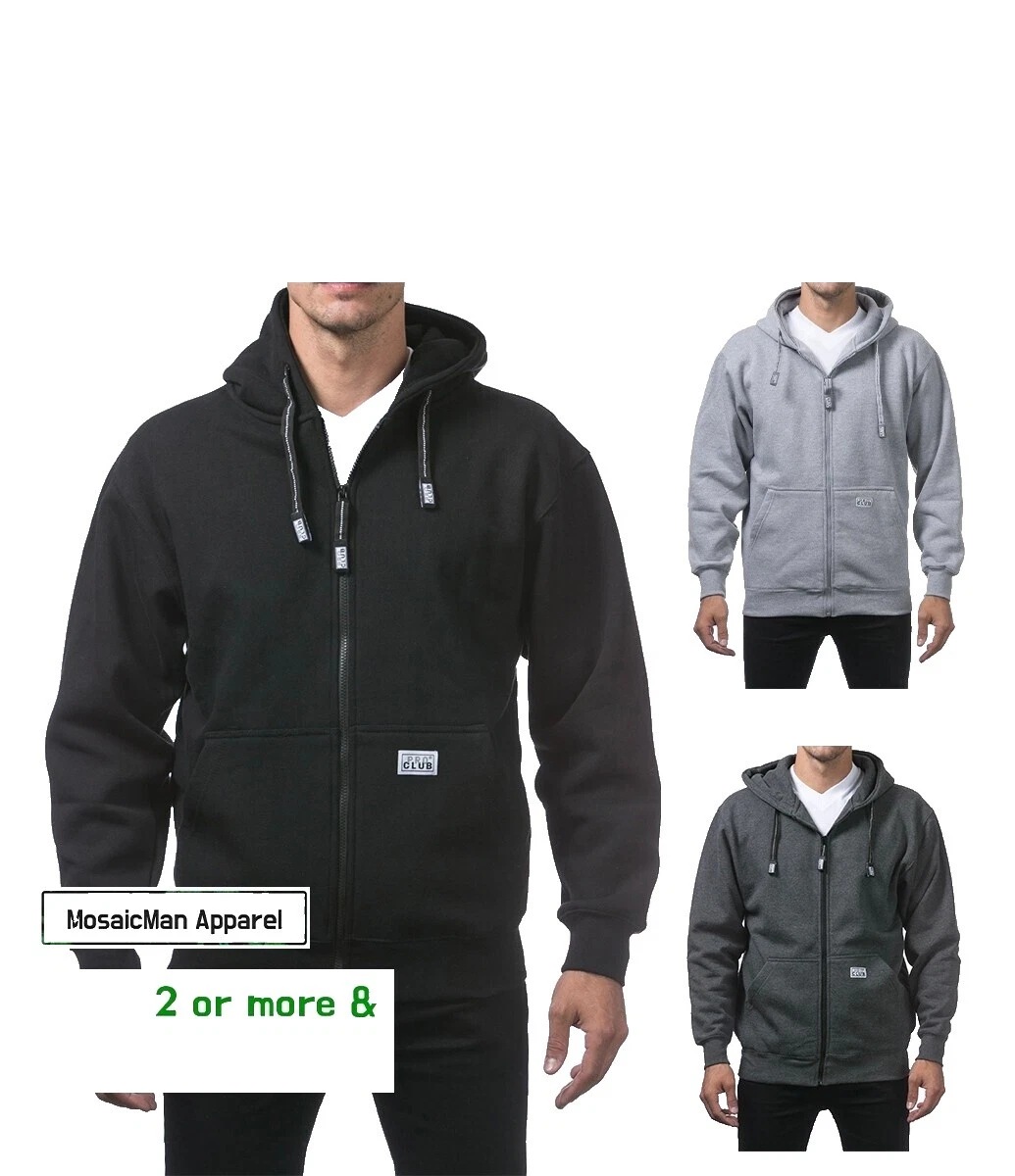 Pro Club Full Zip Hoodies & Sweatshirts for Men