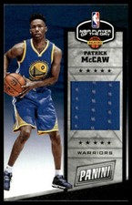 2016-17 Panini NBA Player of the Day #11 Patrick McCaw Rookie Materials