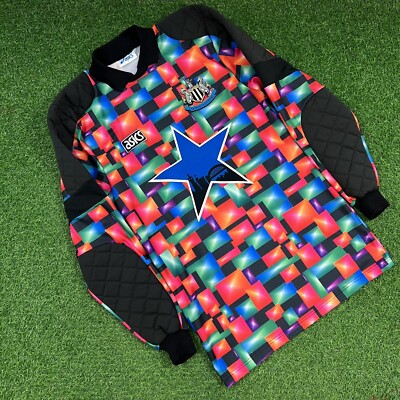 Newcastle United Srnicek 1 GK Football Shirt 1993/95 Adults Small