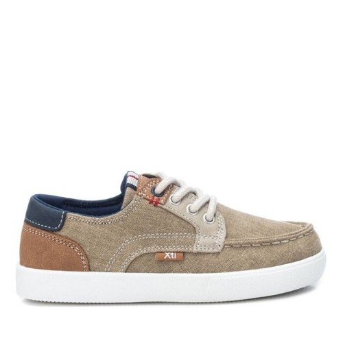 Enfants Toile Chaussures - Baskets en toile à lacets pour - RFAA Black_a - Chaussures