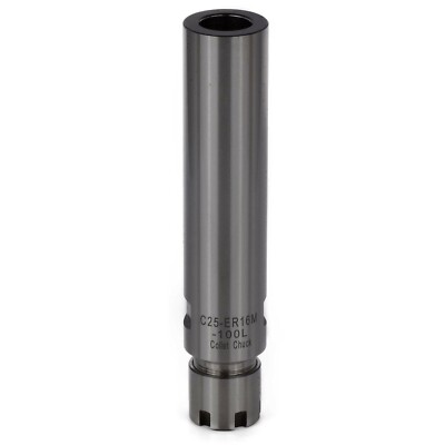 25MM STRAIGHT SHANK ER16 COLLET CHUCK TOOL HOLDR EXTENSION HOLDER LENGTH 150MM
