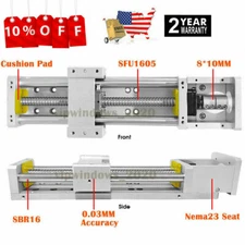 2 in 1 Electric Manual Linear Module Rail Guide Cross Sliding Table XYZ Axis