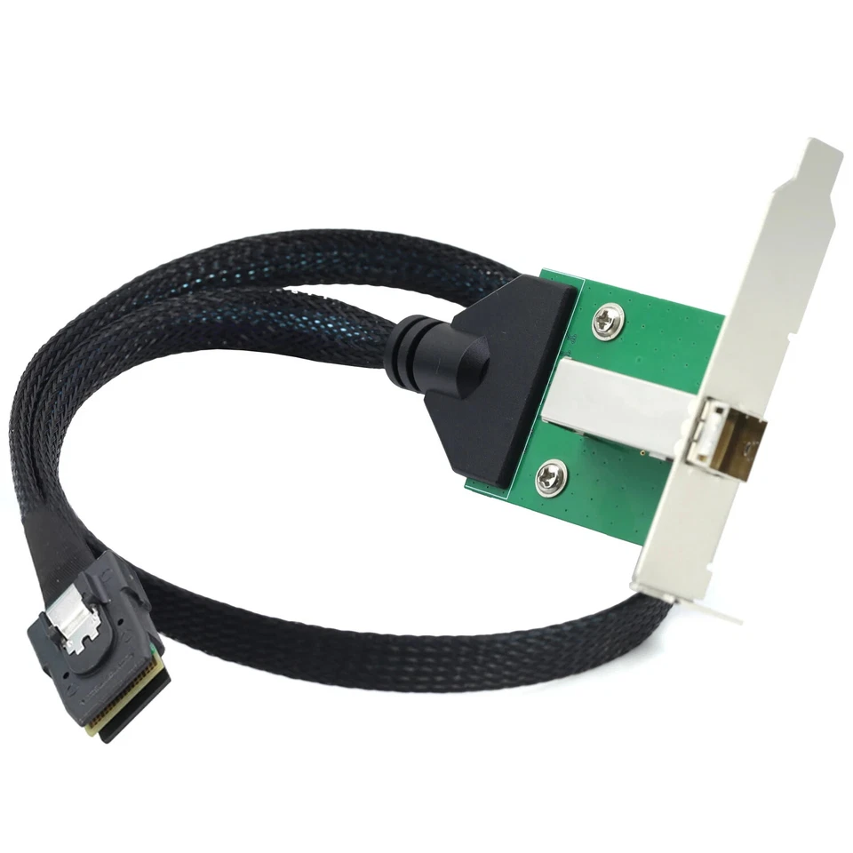 Mini SAS SFF-8644 Female To Mini SAS SFF-8087 36P Male Cable Adapter for Server - Image 3 of 4