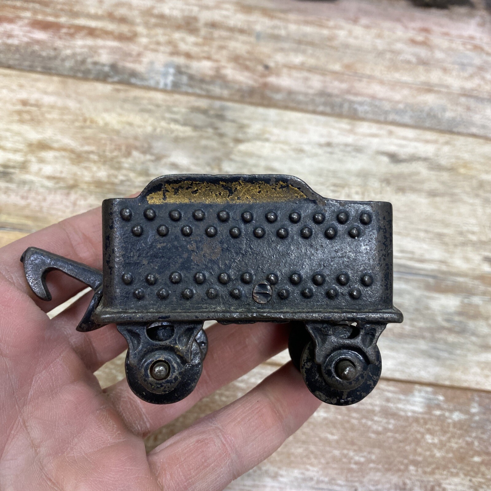 antique-cast-iron-train-set-original-erie-railroad-poncelot-5-pieces