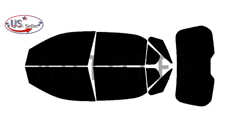 Película de ventana precortada en todos los lados cualquier tono % para Chevrolet Equinox 2010-2017 Foto 2 de 4