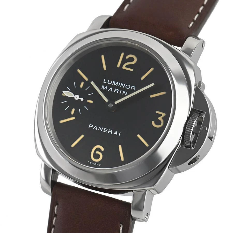 Panerai Luminor Marina PAM00001 Men s Watch Stainless Steel Black