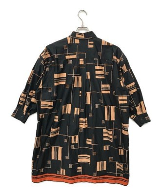 Dries Van Noten All-Over Pattern Shirt Dress Women