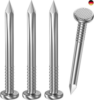 50 Stück Stahlnägel 16mm, Nägel, Dachpappennägel, Edelstahl A2 V2A, Nails für Wo
