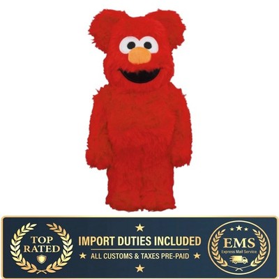 Bearbrick Sesamstraße Elmo Kostüm Ver. 2 400%