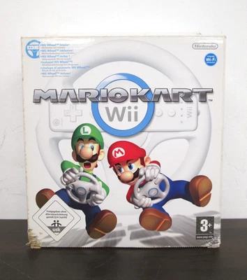 Mario Kart Wii (Nintendo Wii, 2008) Boxed With Wheel - Tested & Working - Image 1 of 4