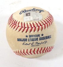 2023 Cardinals @ Pirates Game-Used Baseball Nolan Arenado/Colin Holderman COA