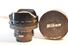 Nikon 15mm f/5.6 Nikkor QD AI PRIME rectilinear lens for F2 FA FM2n F3 FE2 F5 DF