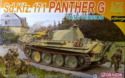 Dragon 7206 - 1:72 Sd.Kfz. 171 Panther G Late Version