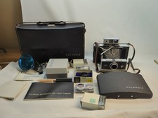 Vintage Polaroid Automatic 250 Instant Film Land Camera With Case/Accessories