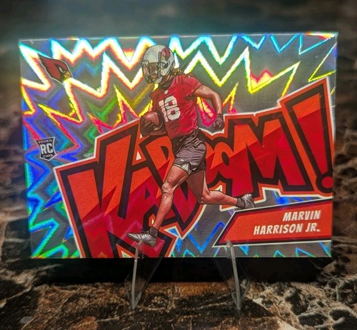 Marvin Harrison Jr. #10 2024 Panini Absolute Kaboom Horizontal card