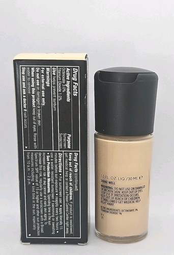MAC M·A·C STUDIO FIX N4 FLUID SPF15 FOUNDATION Full Size Authentic NEW BOXED - Picture 2 of 4