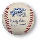 Dusty Baker Signed Autograph 1981 World Series Baseball Giants Dodgers Inscribed