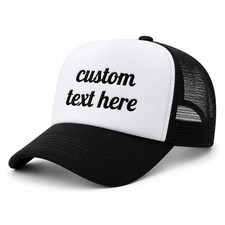 Custom Embroidered Trucker Hat Personalized T...