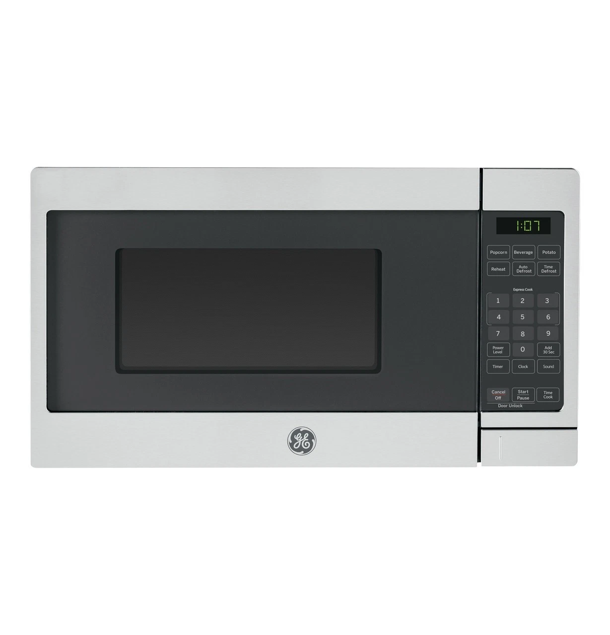 GE 0.7 Cu. Ft. Spacemaker Countertop Microwave Oven | GCHK07N1WSS | Small Dent
Opens in a new window